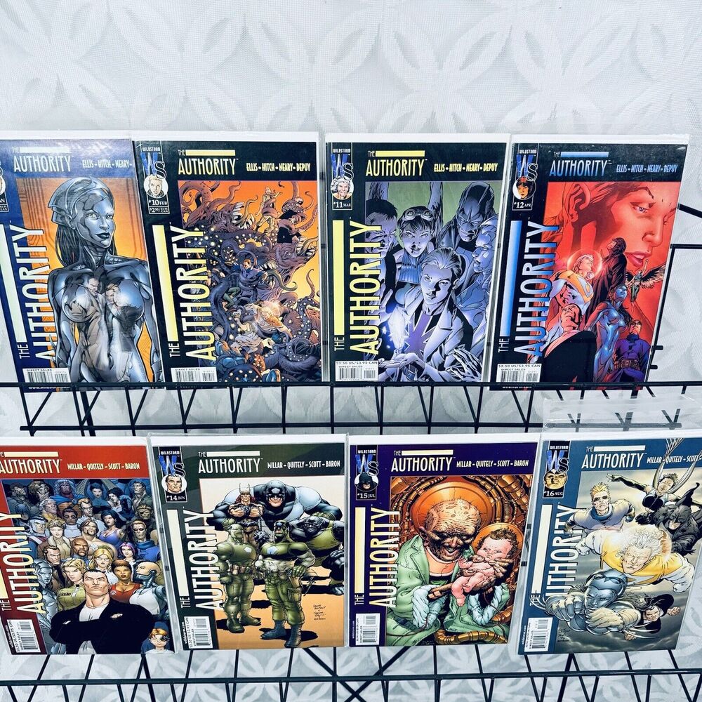 Authority‎ 9-16 Lot (Wildstorm) Outer Dark & Nativity Storylines Midnighter
